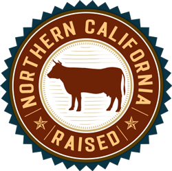 Northern California Raised Cattle Logo