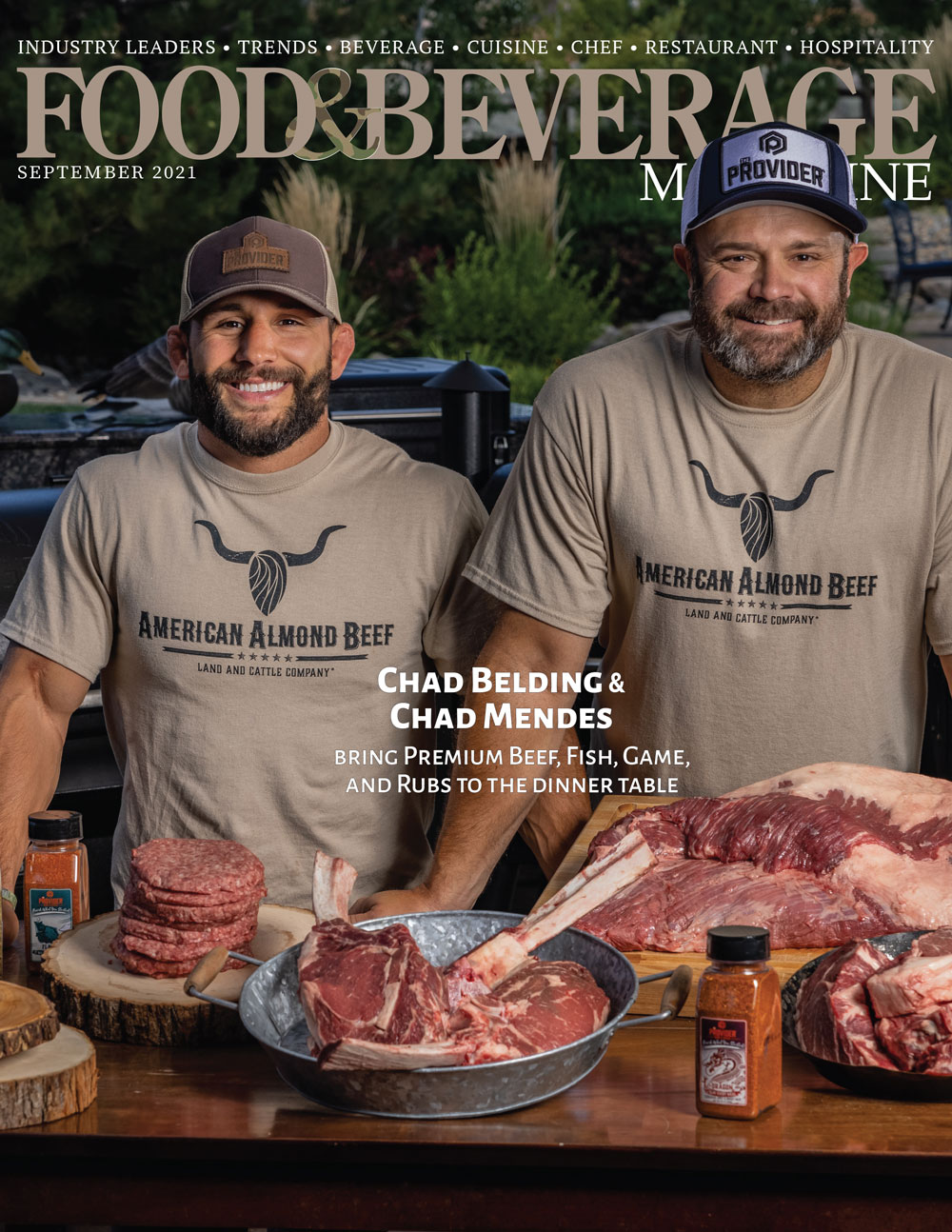 Food & Beverage Magazine September 2021 Cover