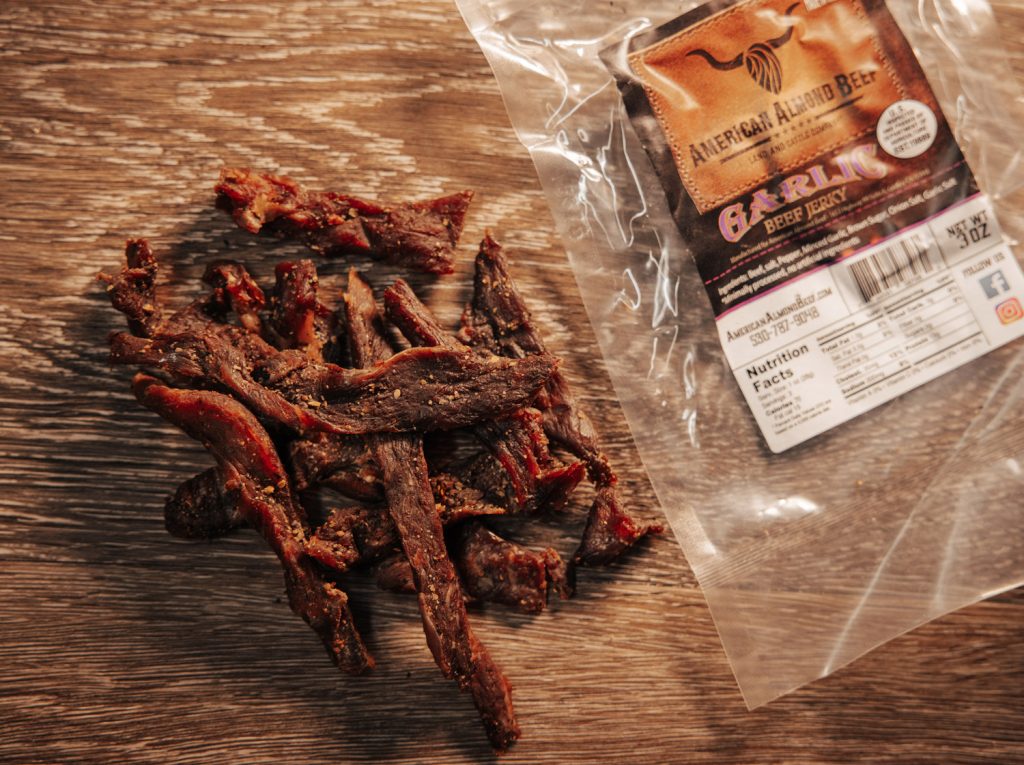 Garlic Beef Jerky American Almond Beef