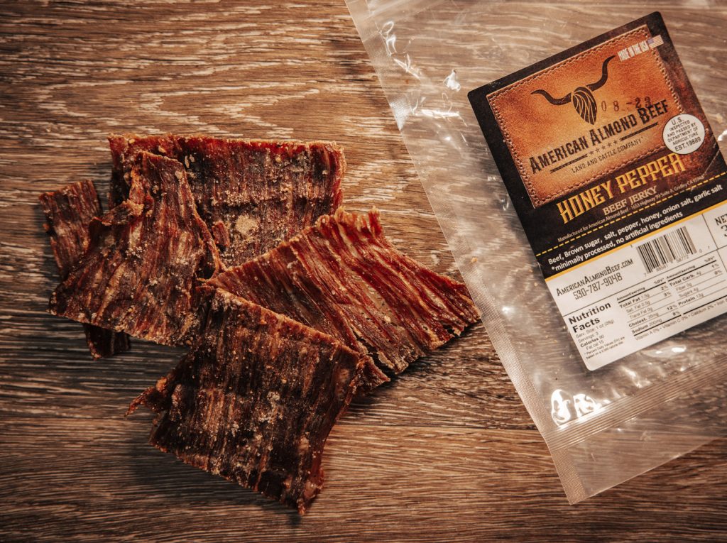 Honey Pepper Beef Jerky American Almond Beef
