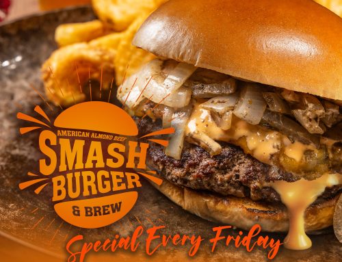 AAB Smash Burger & Brew Special at David’s Grill at Red Hawk
